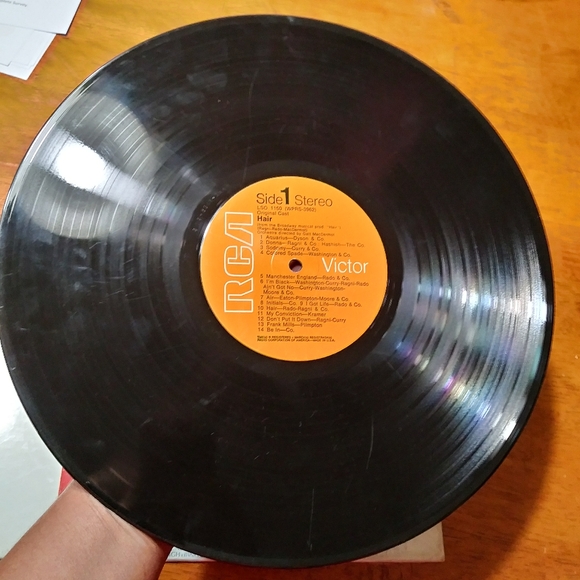 Hair Broadway Vinyl Record - Picture 5 of 5